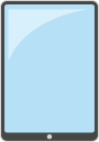 タブレットのイラスト