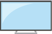 テレビのイラスト