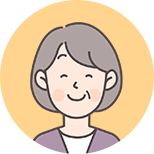 女性の顔のイラスト