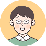 男性の顔のイラスト